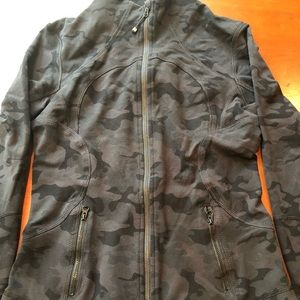 Amazing camo LuluLemon jacket. Size 8